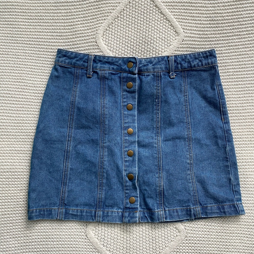 FOREVER 21 JEAN SKIRT